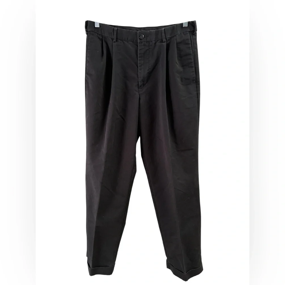 Dockers Black straight leg tapered pants